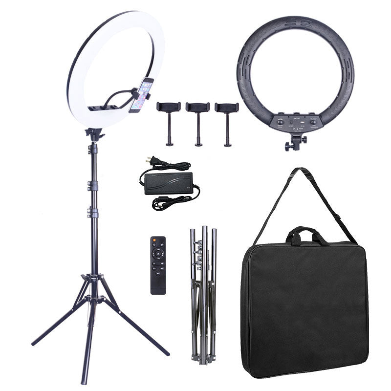 Anillo de Luz Profesional 18" para Selfies y Fotografía – Face-lift Selfie Fill Light Device