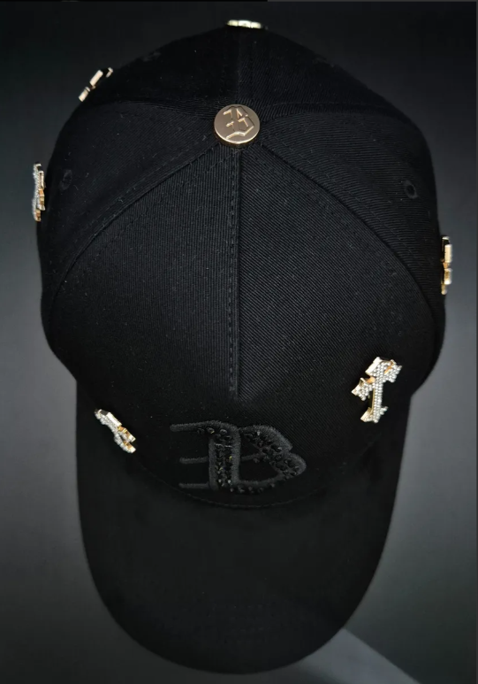 🖤 Gorra Barbashats B Chrome | Edición Limitada con Cruces Plata | Calidad G5