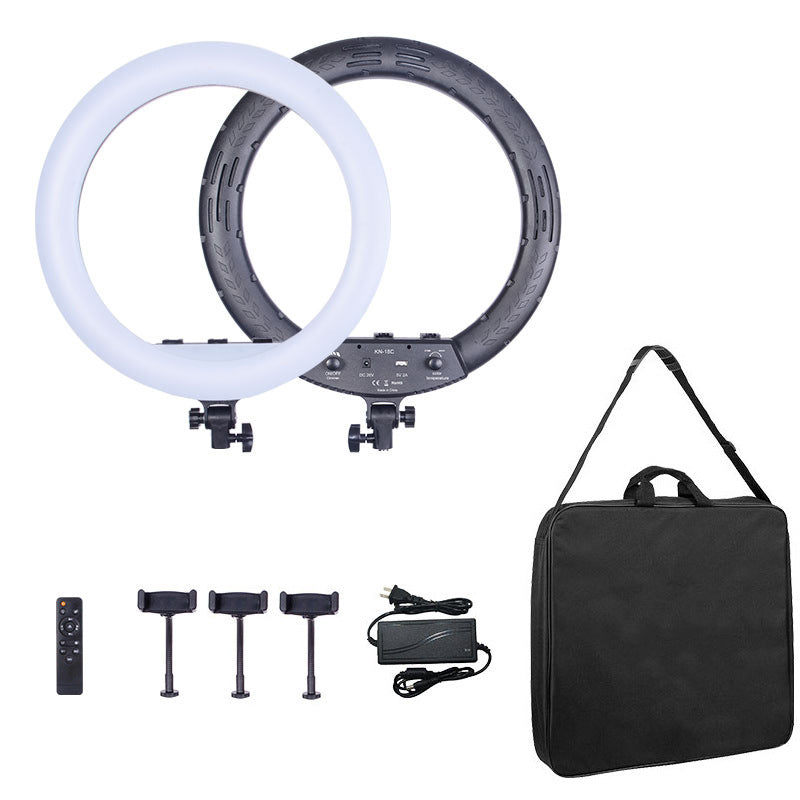 Anillo de Luz Profesional 18" para Selfies y Fotografía – Face-lift Selfie Fill Light Device