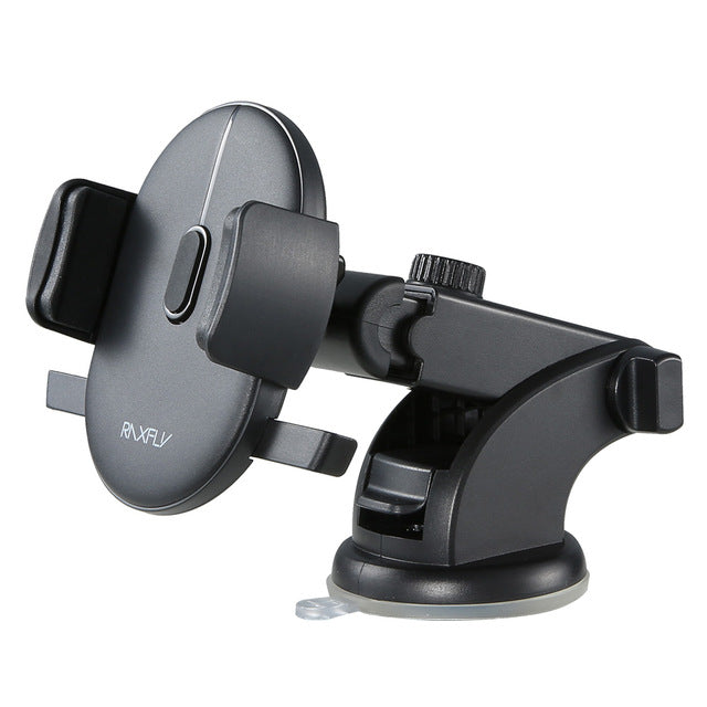 Soporte Telescópico para Celular – Auto con Ventosa Ultra Fuerte 360°