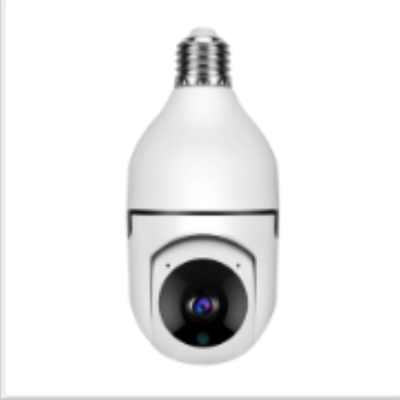 Cámara 360° WiFi con Bombilla LED 💡 | Visión Nocturna HD, Zoom 4X y Detección de Movimiento