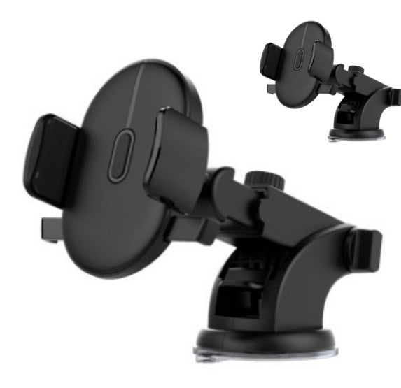 Soporte Telescópico para Celular – Auto con Ventosa Ultra Fuerte 360°