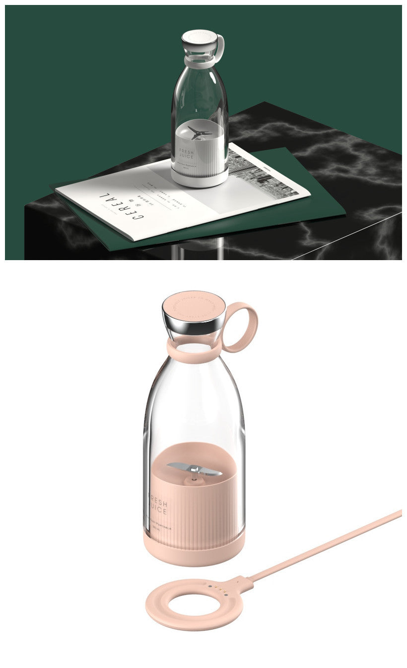 Mini Licuadora Portátil ORVIA – 350 ml USB Recargable para Smoothies y Jugos