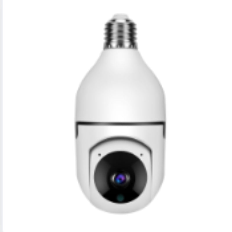Cámara 360° WiFi con Bombilla LED 💡 | Visión Nocturna HD, Zoom 4X y Detección de Movimiento