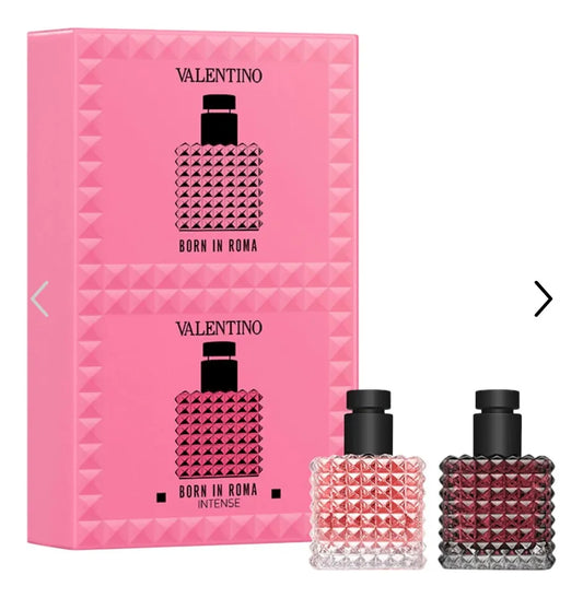 Valentino Donna Born In Roma con Donna born In Roma Intense Mini Perfume Set de 100 ml