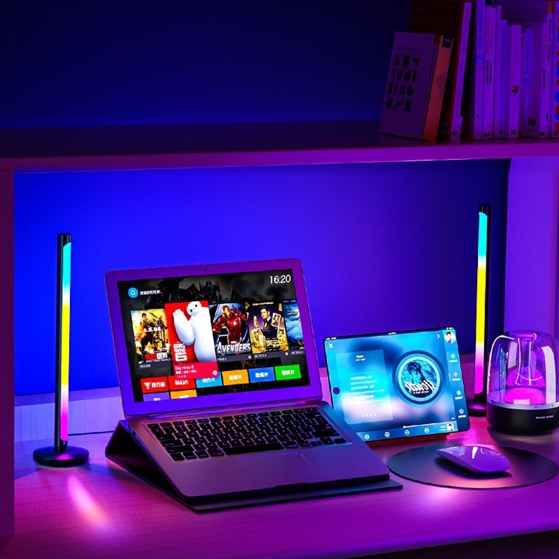 Set de Luces Atmosféricas RGB para Escritorio y Gaming Room