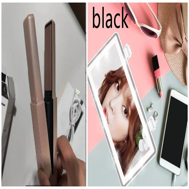 Plancha 2‑en‑1 Inalámbrica – Alisa y Riza en Cualquier Lugar