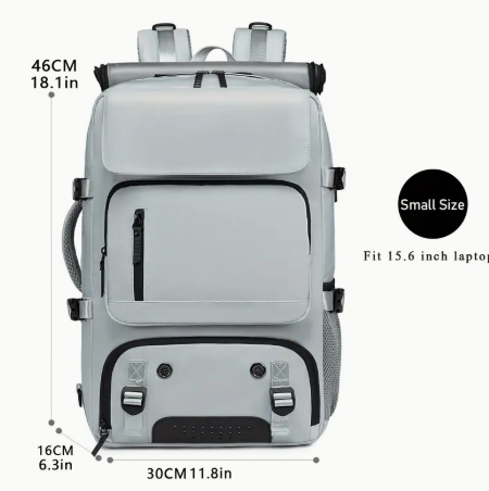 Mochila de Viaje Multifuncional – Carry‑On Ultra‑Pack (17.3")