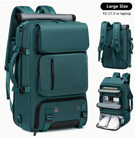 Mochila de Viaje Multifuncional – Carry‑On Ultra‑Pack (17.3")