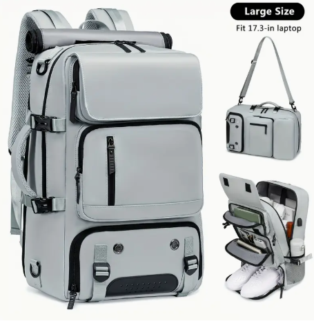 Mochila de Viaje Multifuncional – Carry‑On Ultra‑Pack (17.3")