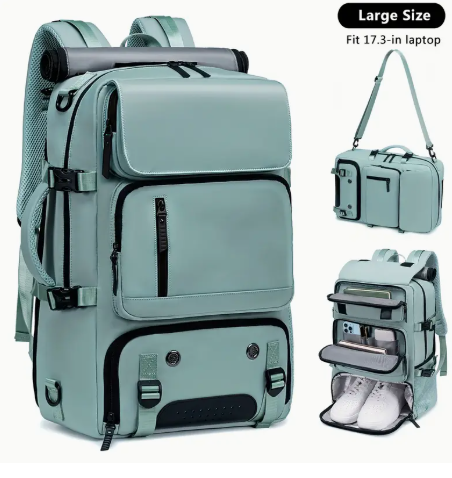 Mochila de Viaje Multifuncional – Carry‑On Ultra‑Pack (17.3")