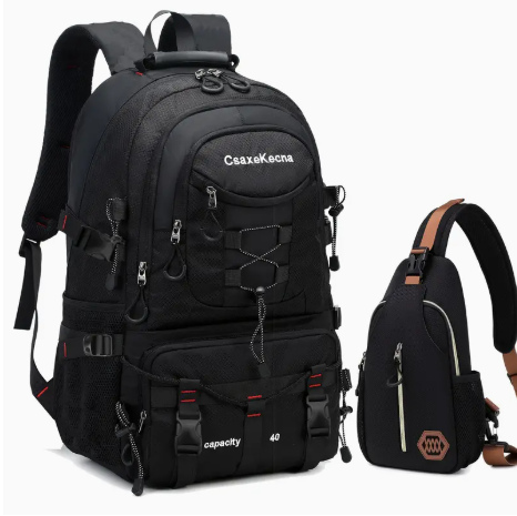 Mochila de Viaje Multifuncional con Puerto USB – 40L de Alta Capacidad