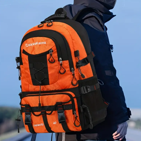 Mochila de Viaje Multifuncional con Puerto USB – 40L de Alta Capacidad