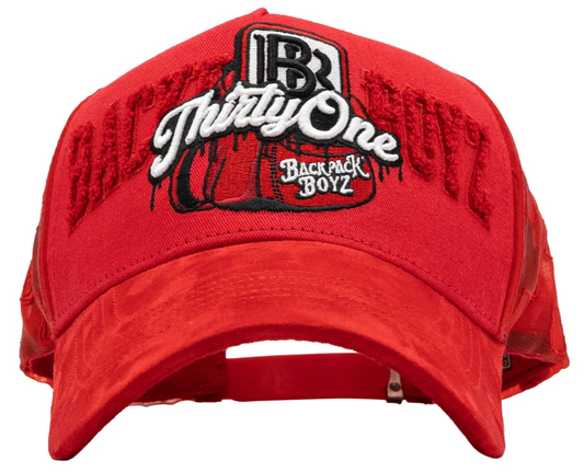 🎒🧢 Gorra Thirty One Hats "La Mochila" – Backpack Boyz Edition 🔴🔥