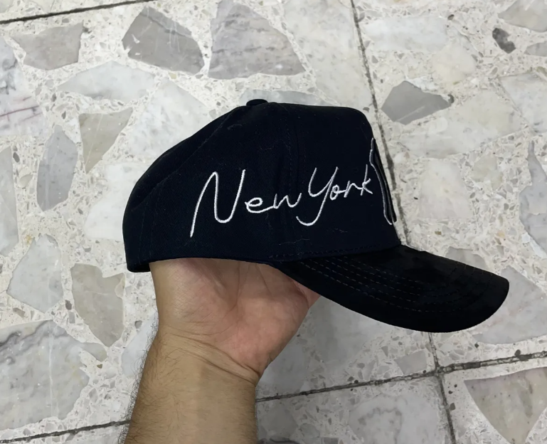 Gorra Dandy Hats 🧢 “Skeleton NY” Calavera & New York Yankees – Edición Streetwear Negra