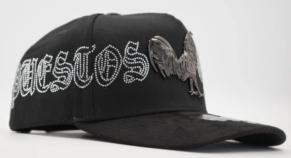 🐓 Gorra Florence Caps “Puestos Quince” | Gallo Bordado 3D | Edición Limitada Estilo Bélico