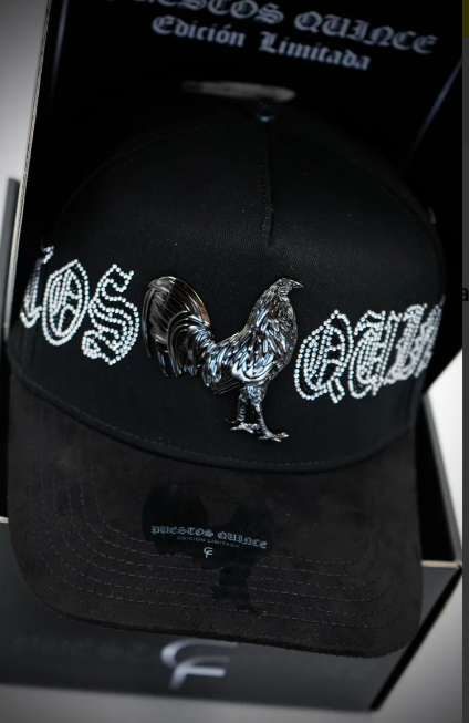 🐓 Gorra Florence Caps “Puestos Quince” | Gallo Bordado 3D | Edición Limitada Estilo Bélico