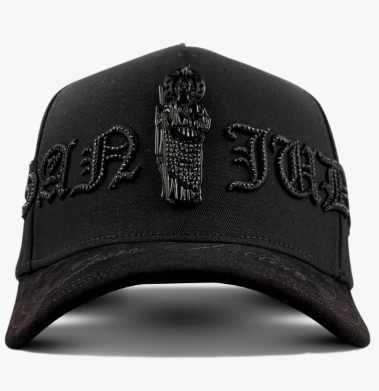 🖤 Gorra MZ Hats San Judas Black Edition + Accesorios