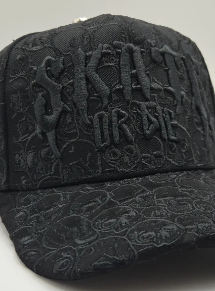 🖤 Gorra Barbas hats Skate or Die | Edición Limitada Texturizada | Calidad G5