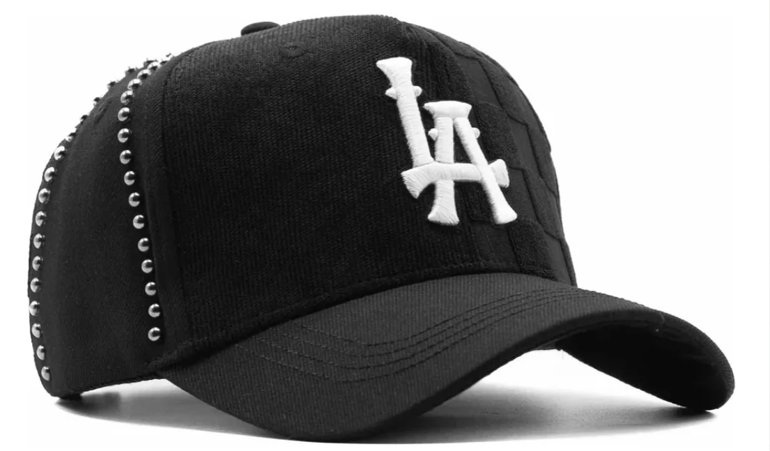 🖤 Gorra Dandy Hats 50/50 Drop | LA Bordado Blanco | Diseño Texturizado Premium