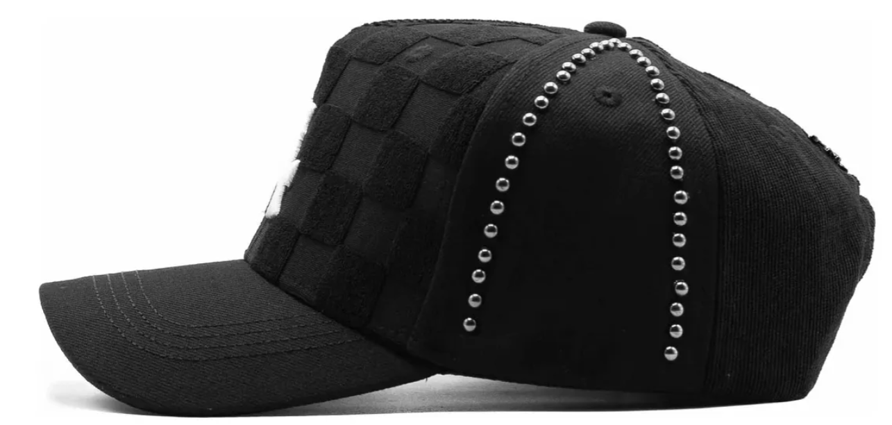 🖤 Gorra Dandy Hats 50/50 Drop | LA Bordado Blanco | Diseño Texturizado Premium