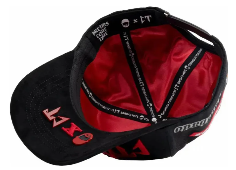 🔥 Gorra Barbas X CT Racing 27 | Estilo Urbano con Bordado Rojo | Unisex Limitada