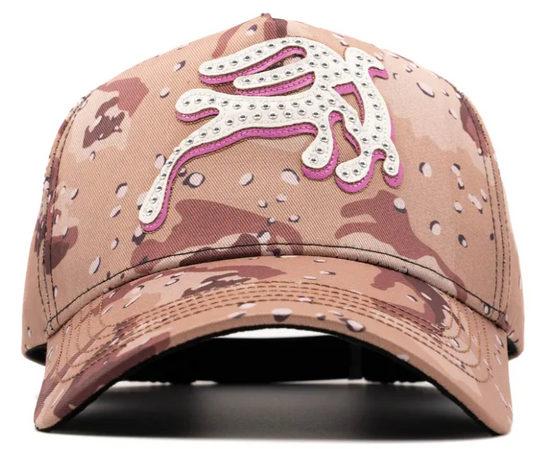 🧢 Gorra ThirtyOne Pink Recon – Estilo Militar Rosa con Swarovski
