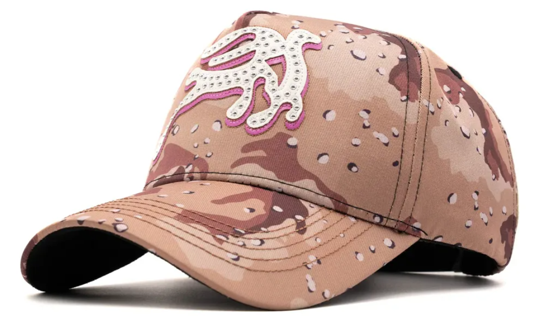 🧢 Gorra ThirtyOne Pink Recon – Estilo Militar Rosa con Swarovski