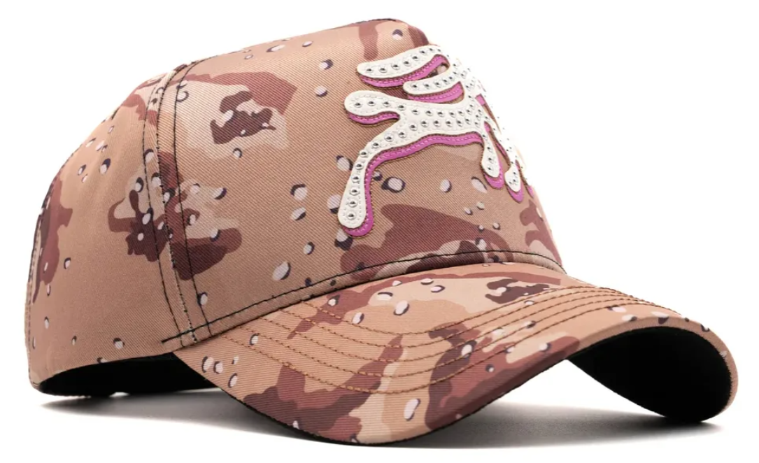 🧢 Gorra ThirtyOne Pink Recon – Estilo Militar Rosa con Swarovski