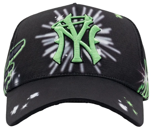 🧢🔥 Gorra 31 Hats Graffiti Drop NY Verde 💚 – Edición Limitada