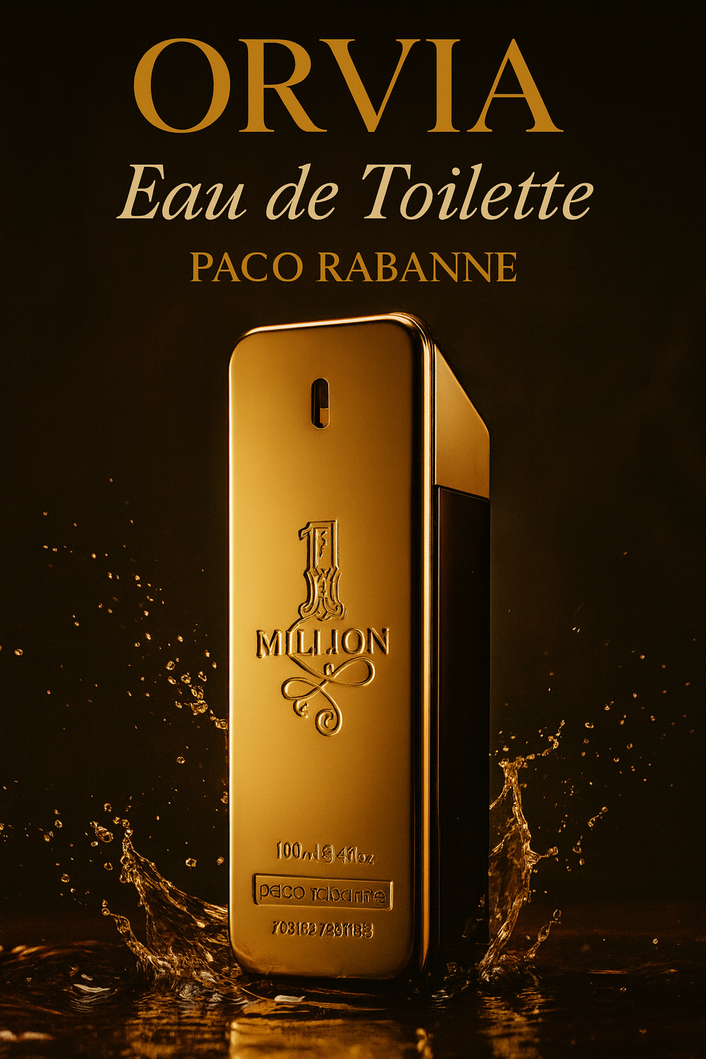 Paco Rabanne 1 Million Eau de Toilette 100 ml (3.4 oz)