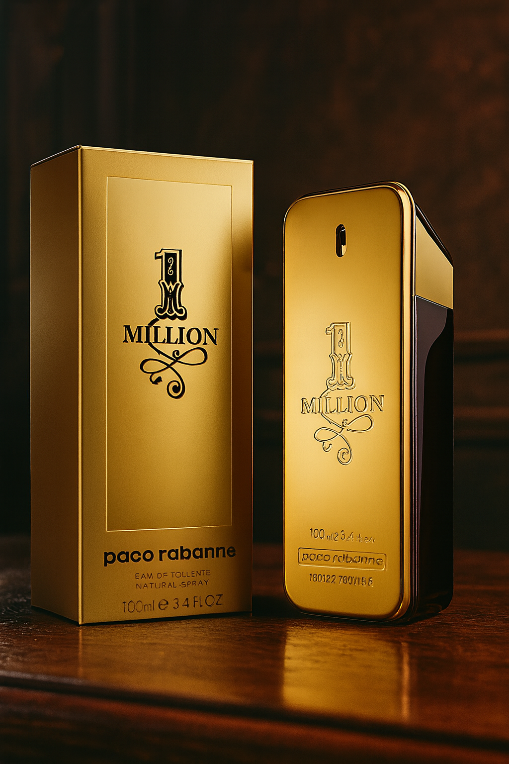 Paco Rabanne 1 Million Eau de Toilette 100 ml (3.4 oz)