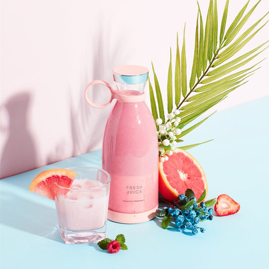 Mini Licuadora Portátil ORVIA – 350 ml USB Recargable para Smoothies y Jugos
