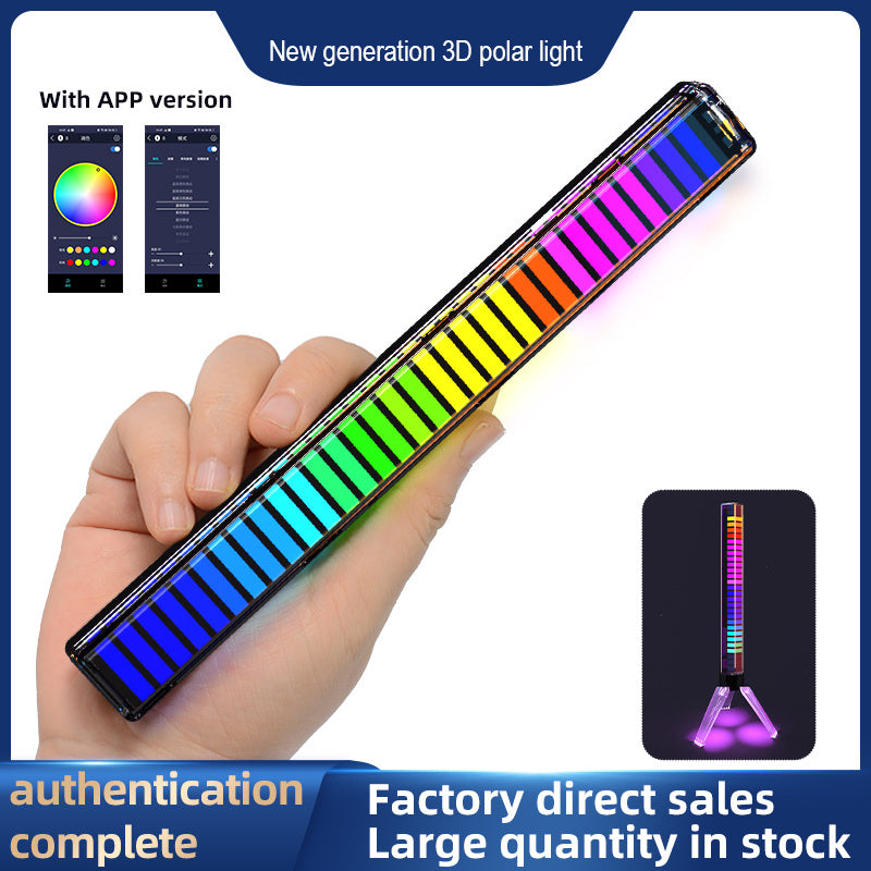 Barra de Luz RGB con Control por Voz y App