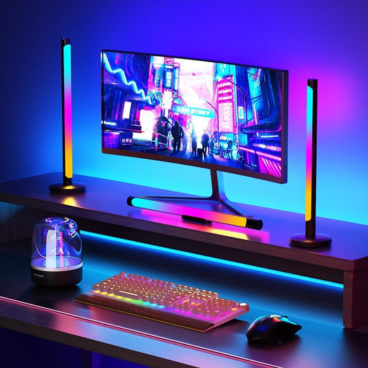 Set de Luces Atmosféricas RGB para Escritorio y Gaming Room