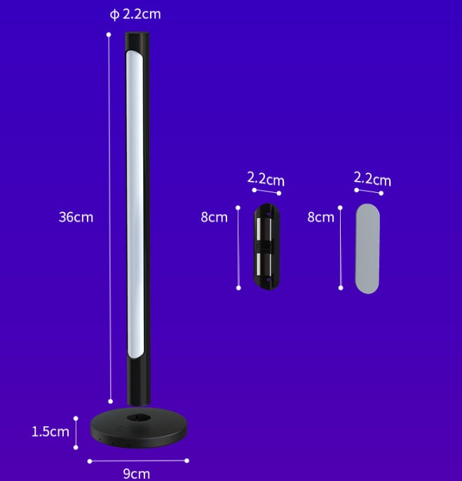 Set de Luces Atmosféricas RGB para Escritorio y Gaming Room