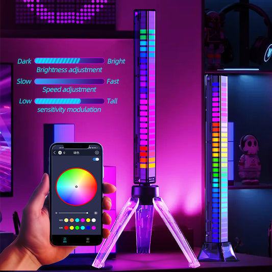 Barra de Luz RGB con Control por Voz y App