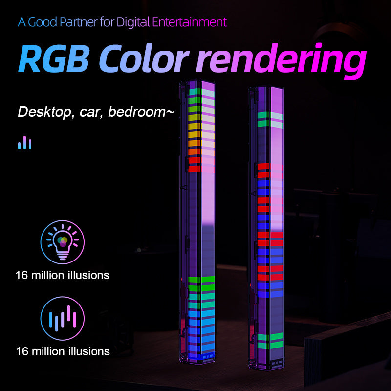 Barra de Luz RGB con Control por Voz y App